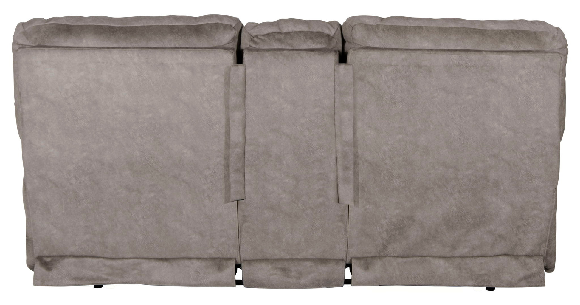 Reyes - Lay Flat Reclining Console Loveseat With Storage & Cupholders - Hornell Furniture Outlet