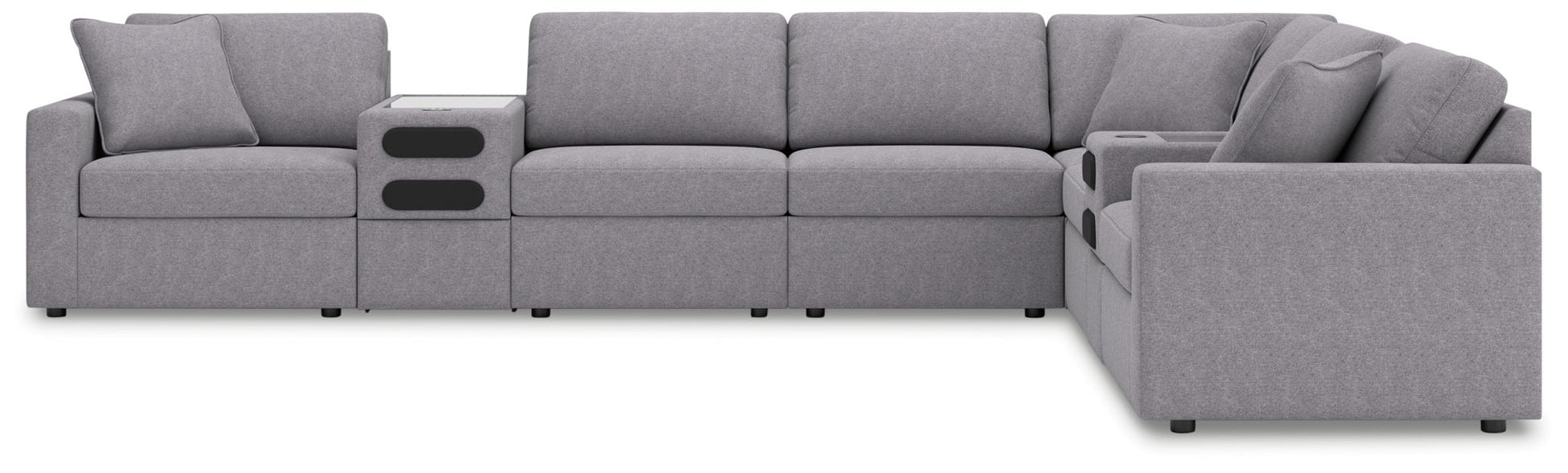 Modmax - Granite - Sectional - Hornell Furniture Outlet