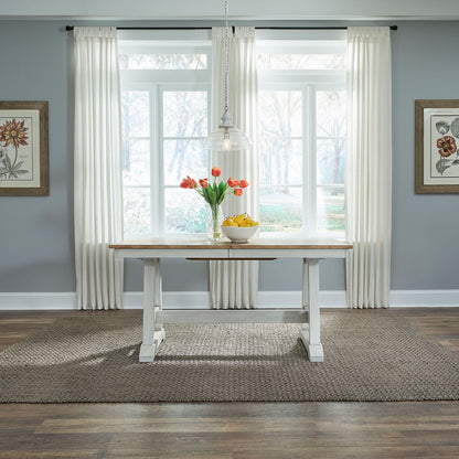 Lindsey Farm - Trestle Table - Hornell Furniture Outlet