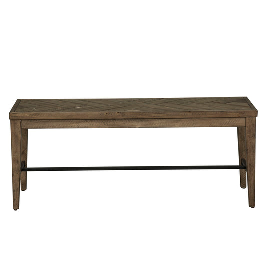 Horizons - Bench - Light Brown - Hornell Furniture Outlet