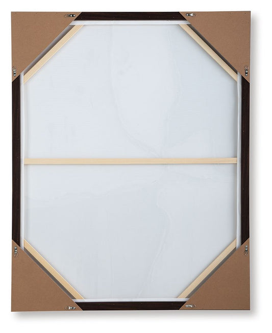 Junward - Brown / Tan / White - Wall Art - Hornell Furniture Outlet