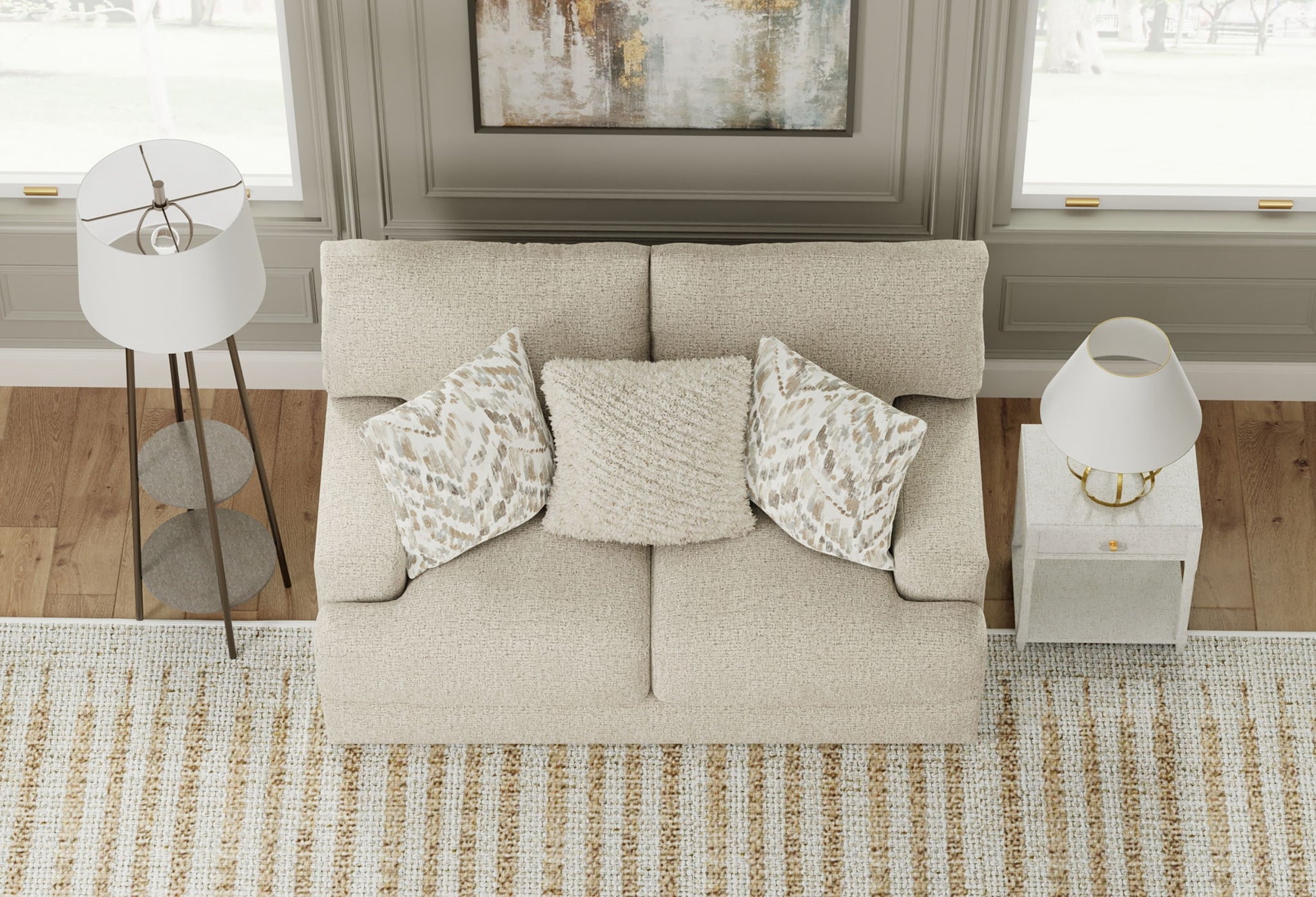 Brett - Loveseat - Hornell Furniture Outlet