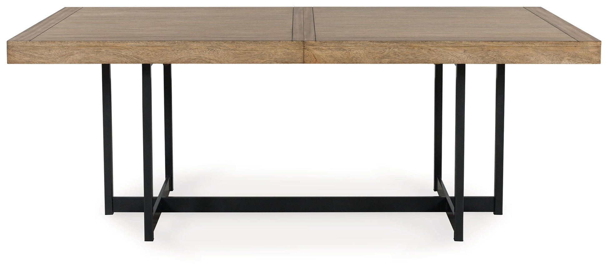 Tomtyn - Light Brown - Rectangular Dining Room Extension Table - Hornell Furniture Outlet