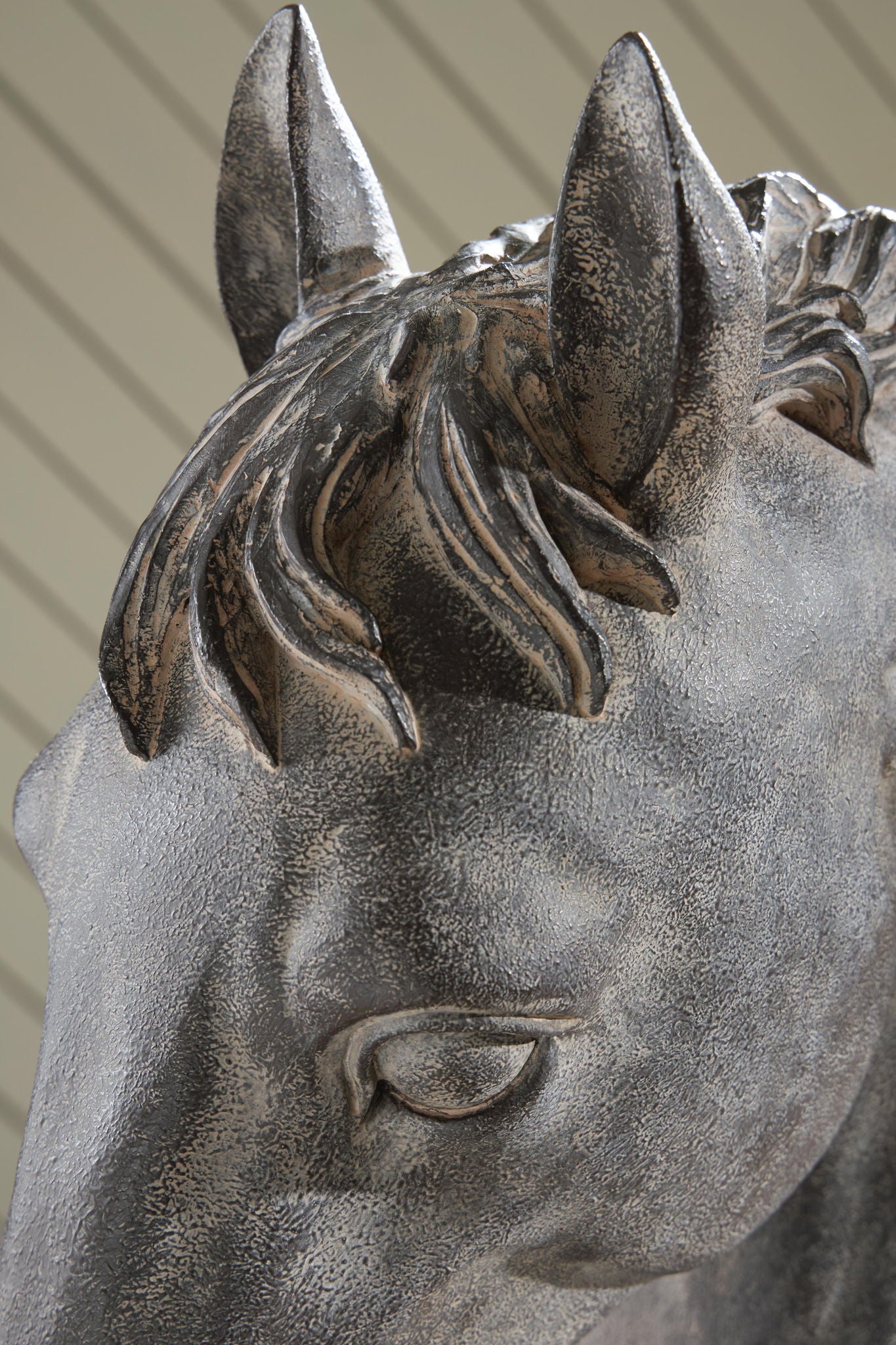 Carnlow - Sculpture - Antique Black - Hornell Furniture Outlet