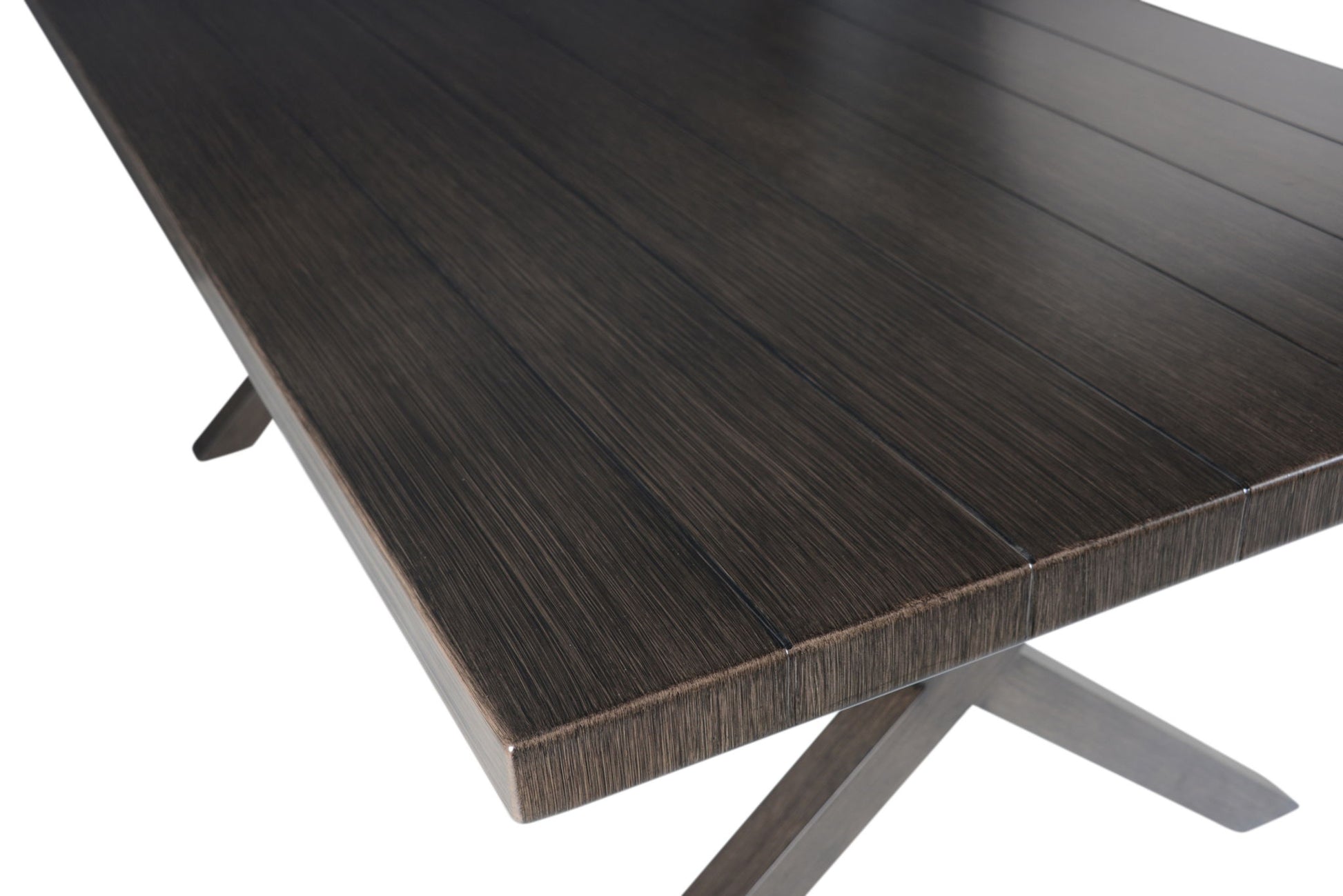 Marina - Rectangular Patio Table - Brown - Hornell Furniture Outlet