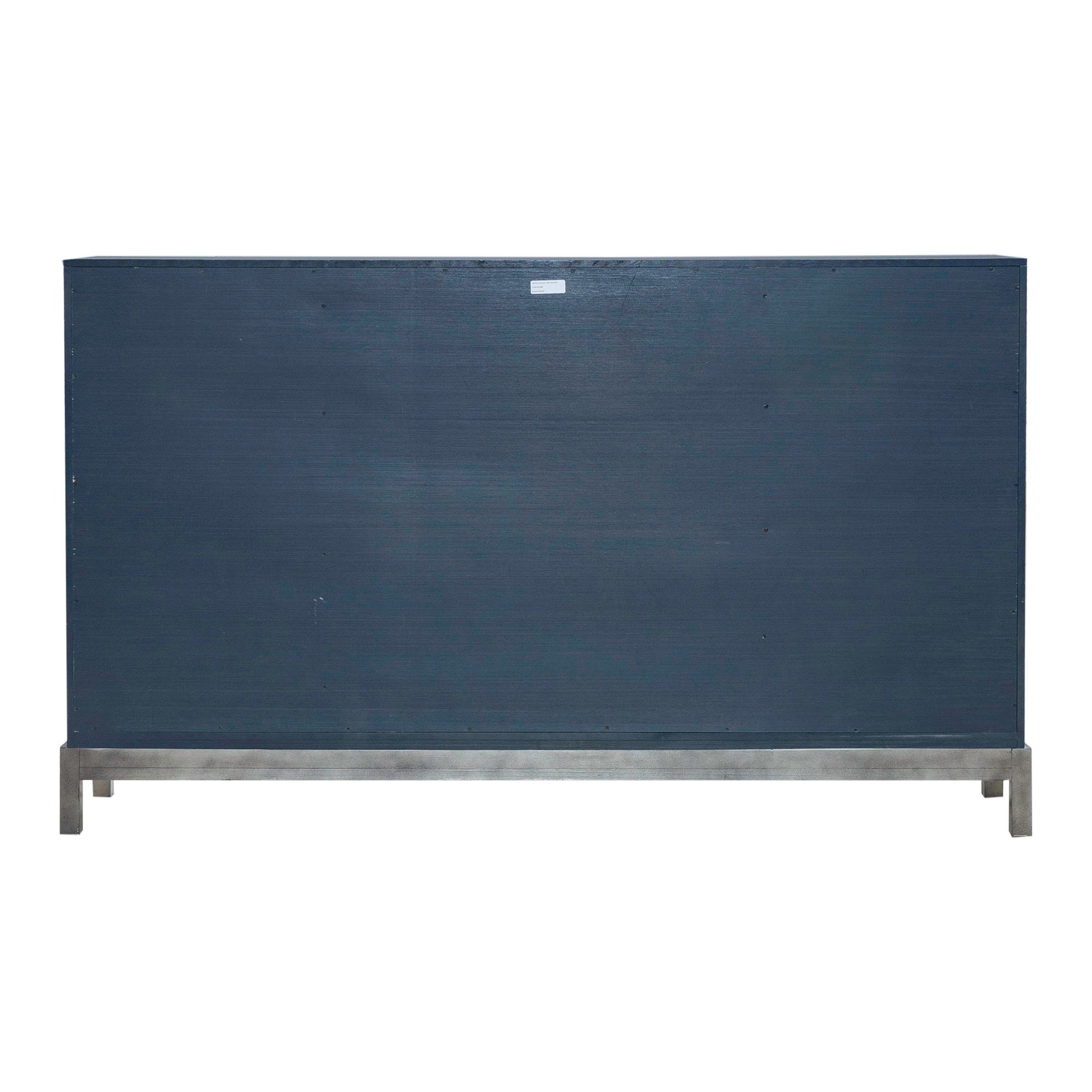 Braxton - Accent Cabinet - Azure Blue - Hornell Furniture Outlet