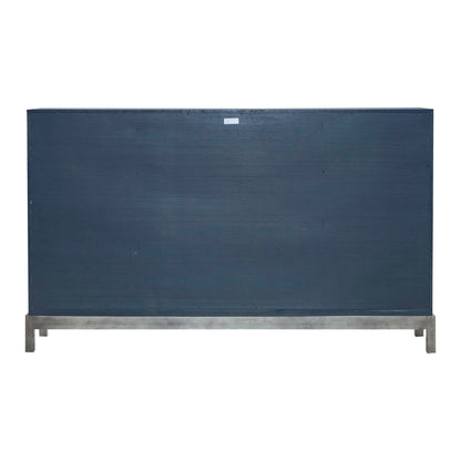 Braxton - Accent Cabinet - Azure Blue - Hornell Furniture Outlet