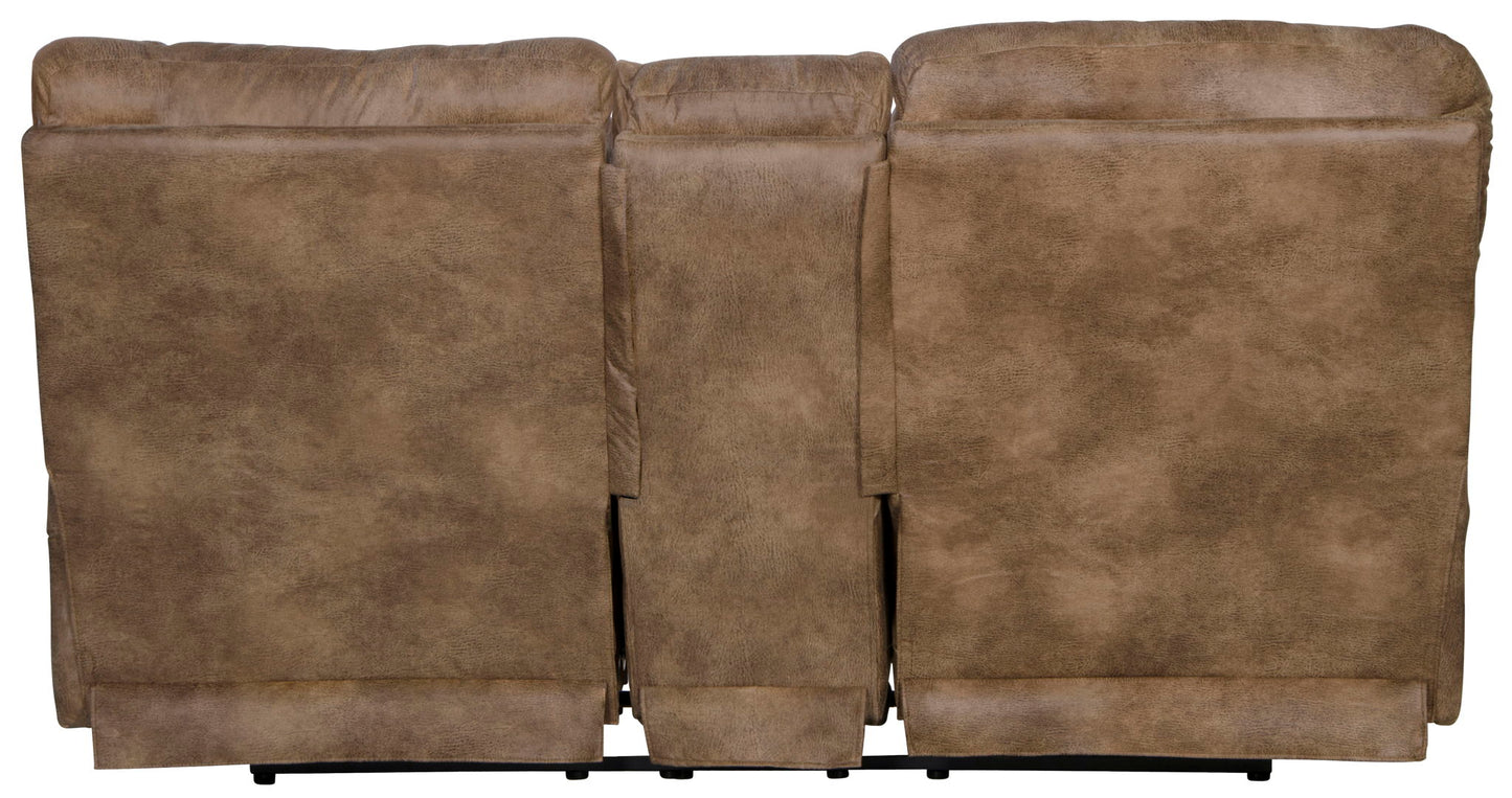 Voyager - Lay Flat Console Reclining Loveseat - Hornell Furniture Outlet