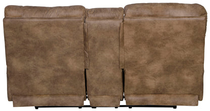 Voyager - Lay Flat Console Reclining Loveseat - Hornell Furniture Outlet