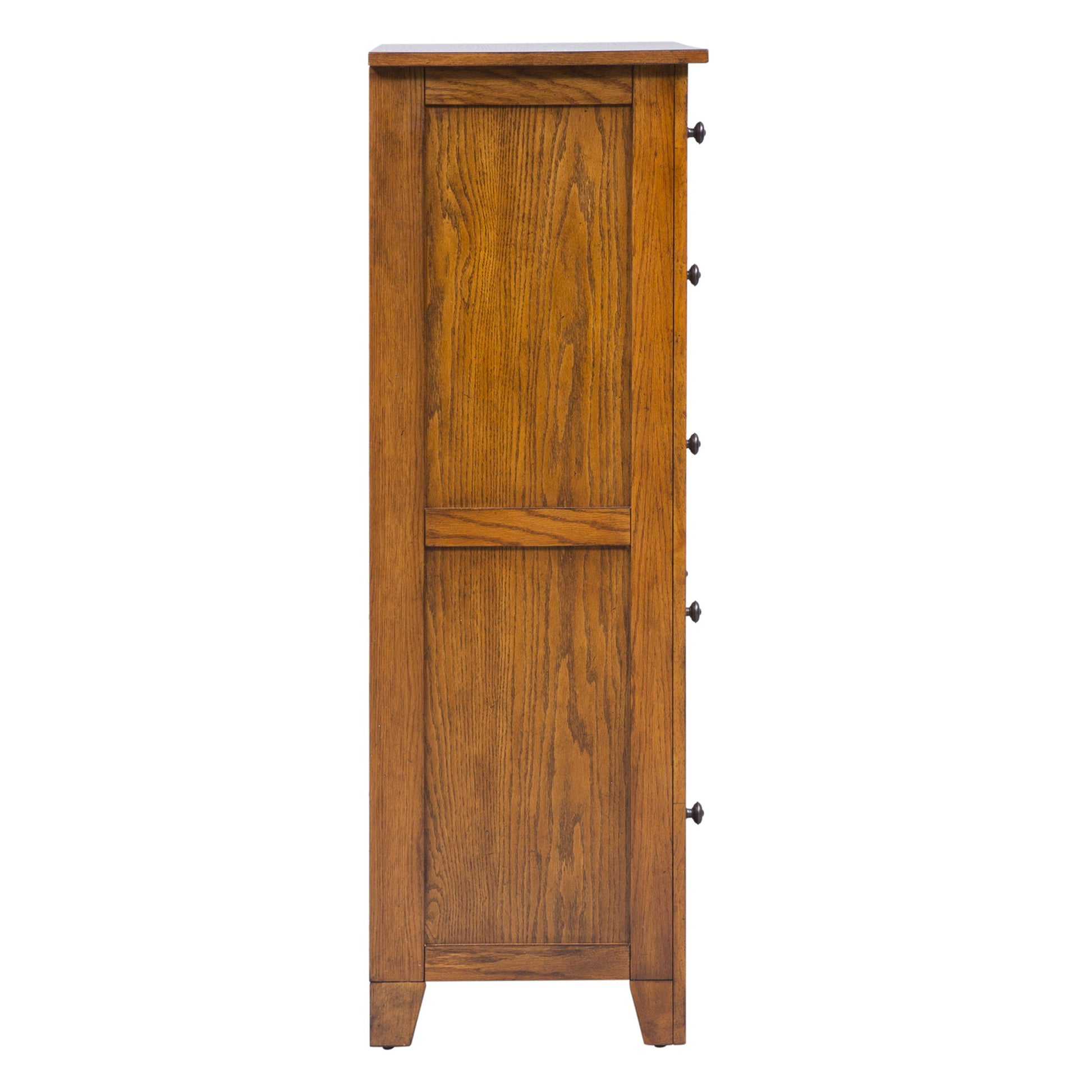 Grandpas Cabin - 5 Drawer Chest - Light Brown - Hornell Furniture Outlet