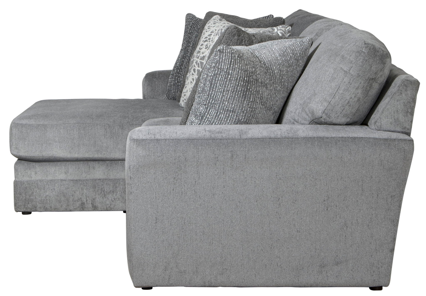 Glacier - Sectional With Included Accent Pillows - Hornell Furniture Outlet