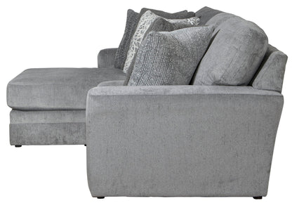 Glacier - Sectional With Included Accent Pillows - Hornell Furniture Outlet