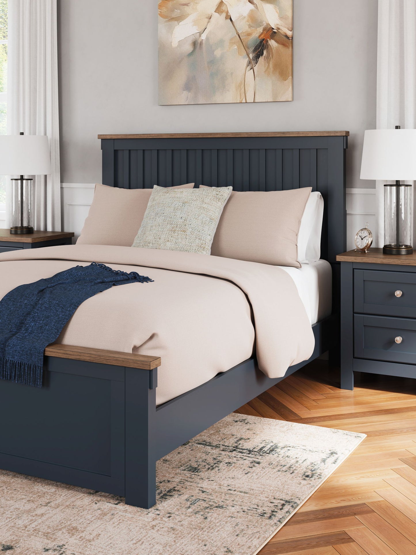 Landocken - Panel Bed - Hornell Furniture Outlet