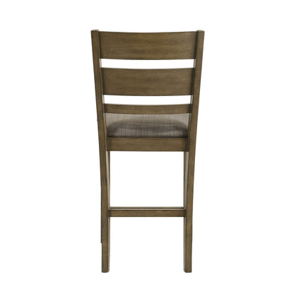 Brook Bay - Slat Back Upholstered Counter Chair (RTA) - Hornell Furniture Outlet