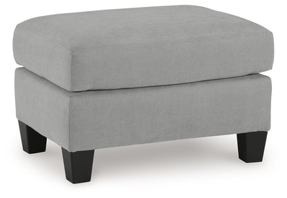 Adlai - Shadow - Ottoman - Hornell Furniture Outlet