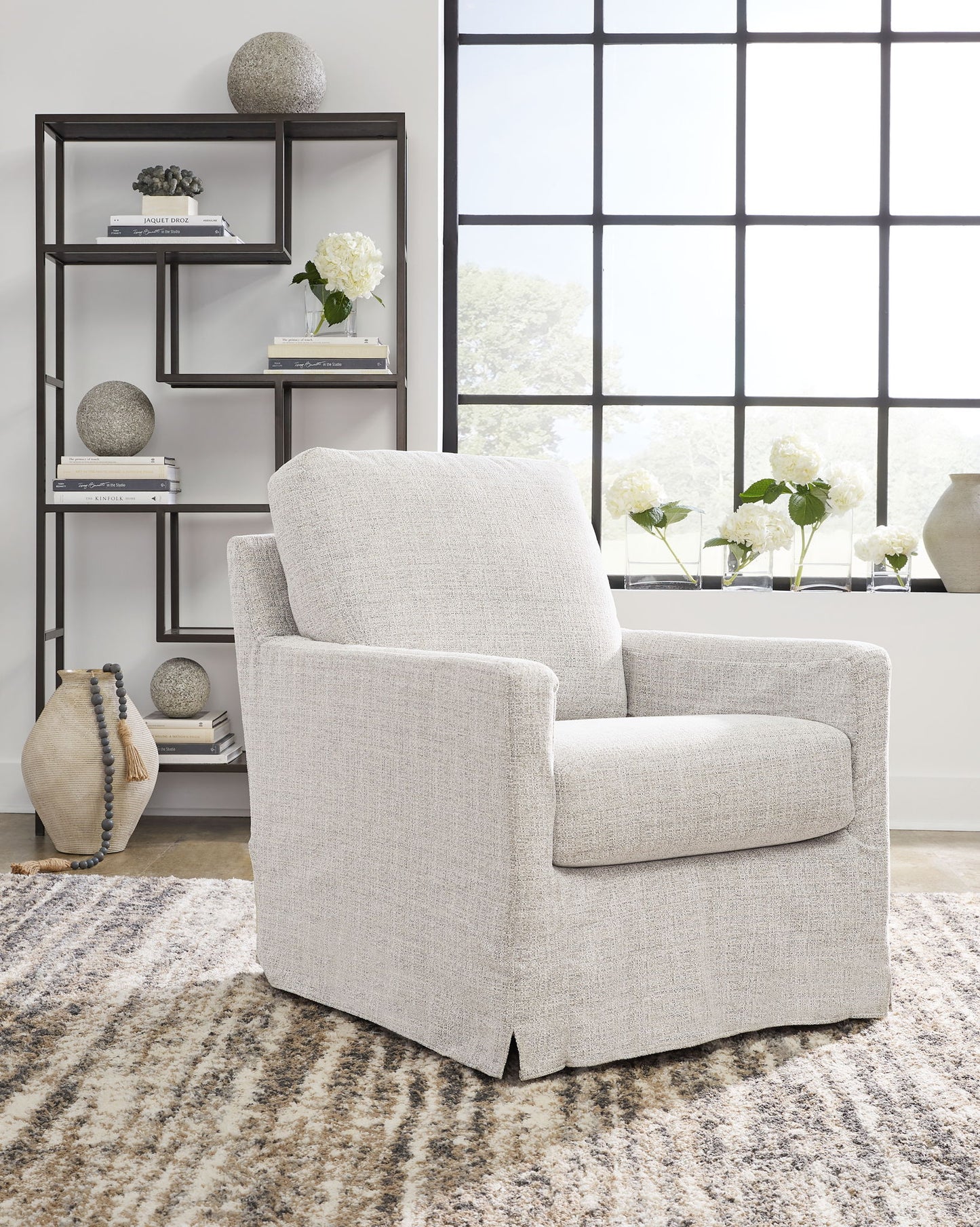 Nenana Next - gen Nuvella - Swivel Glider Accent Chair - Hornell Furniture Outlet