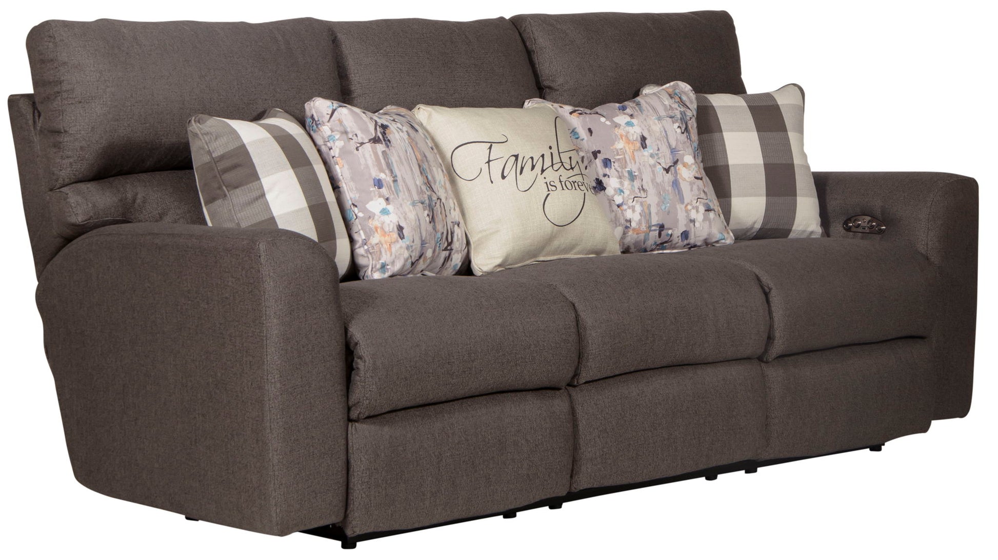 Searsport - Power Headrest Reclining Sofa - Hornell Furniture Outlet