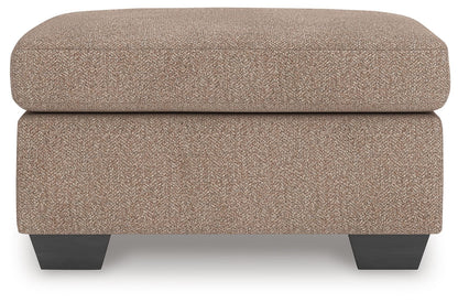 Triston - Peaks - Suede - Ottoman - Hornell Furniture Outlet