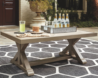 Beachcroft - Rectangular Cocktail Table - Hornell Furniture Outlet