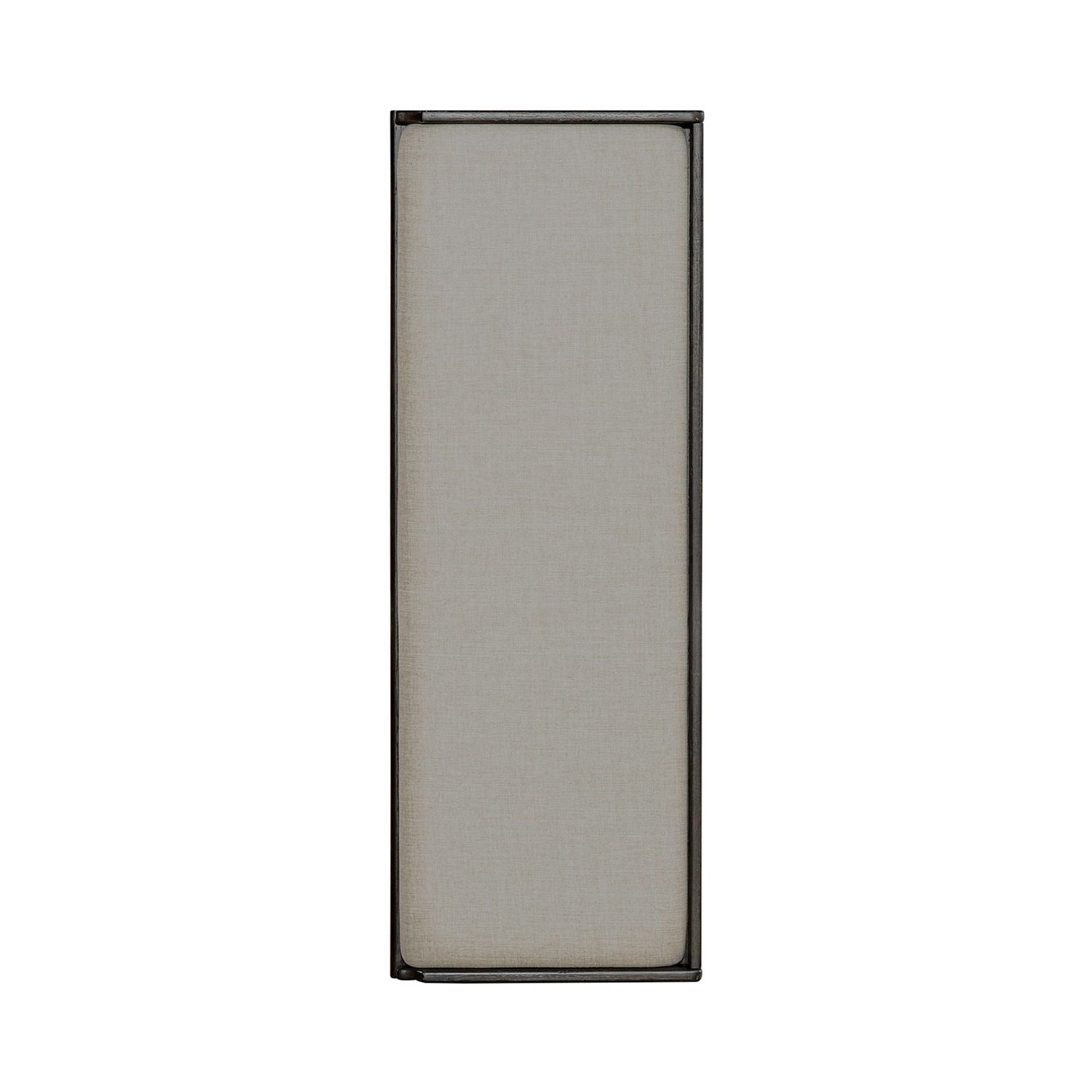 Mill Creek - Wall Bench - Dark Brown - Hornell Furniture Outlet
