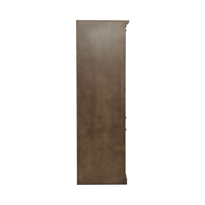 Arden Road - Corner Cabinet - Satin Cherry - Hornell Furniture Outlet