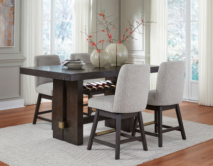 Burkhaus - Rectangular Counter Table Set - Hornell Furniture Outlet