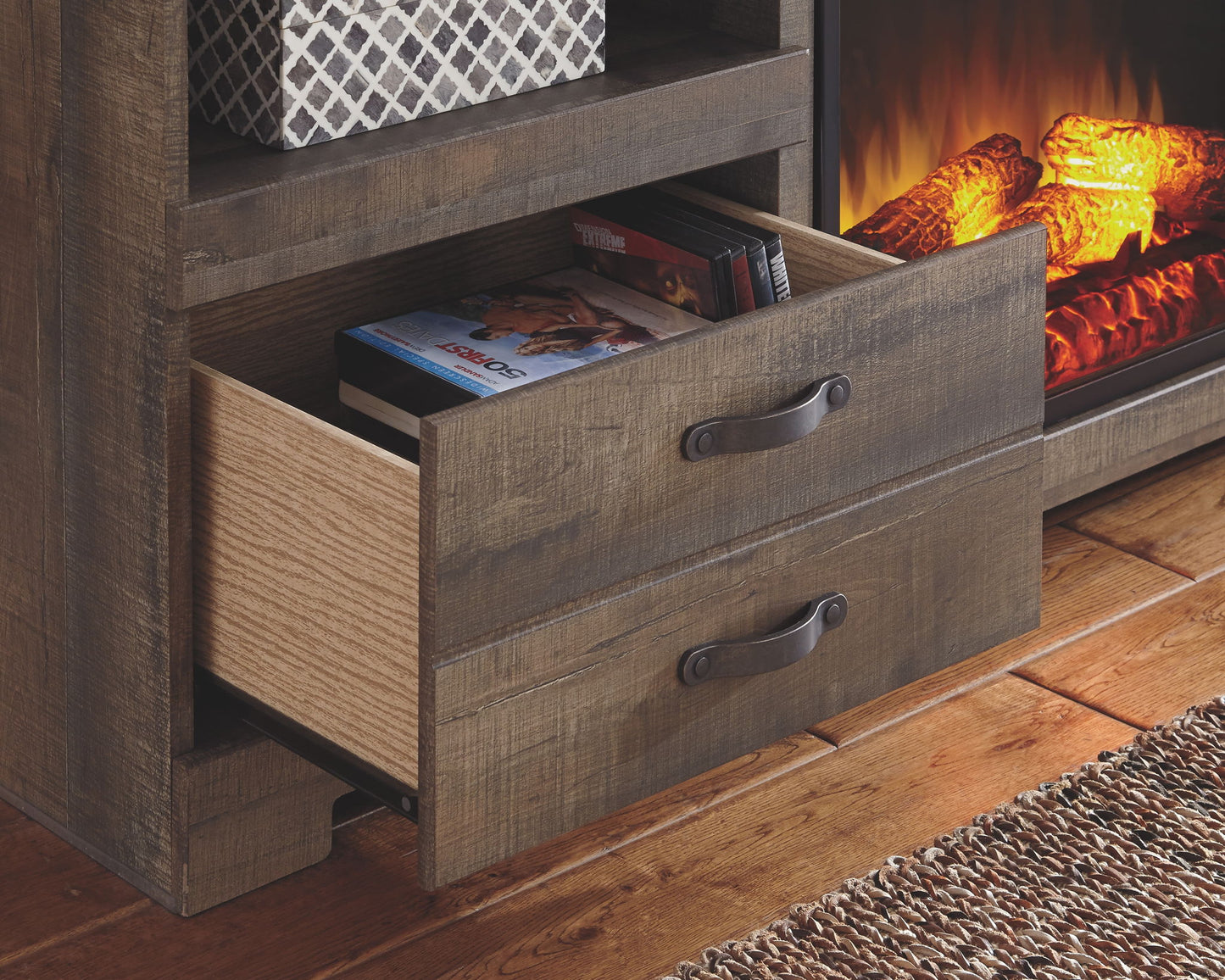 Trinell - Entertainment Center - Hornell Furniture Outlet