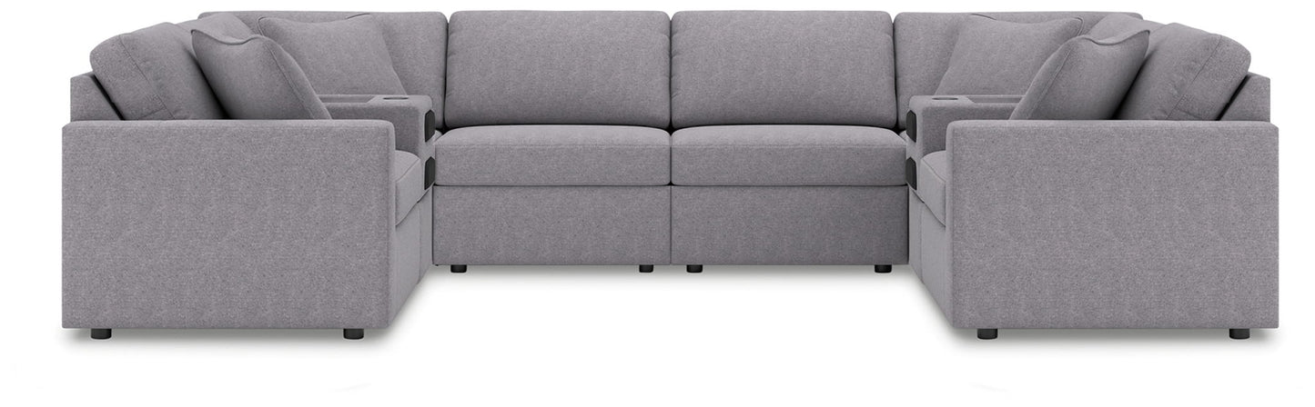 Modmax - Sectional - Granite - Hornell Furniture Outlet