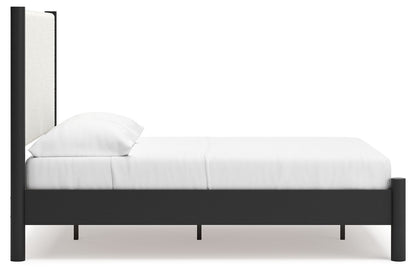 Cadmori - Upholstered Panel Bed - Hornell Furniture Outlet