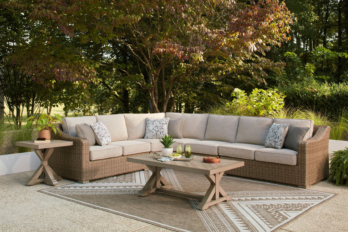Laguna Heights - Outdoor Sectional - Hornell Furniture Outlet