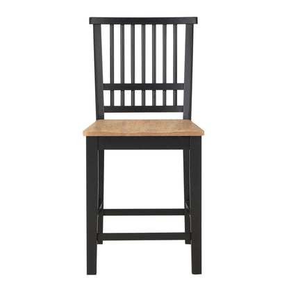 Magnolia - Counter Stool (Set of 2) - Black - Hornell Furniture Outlet