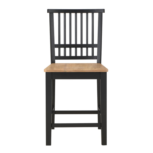 Magnolia - Counter Stool (Set of 2) - Black - Hornell Furniture Outlet