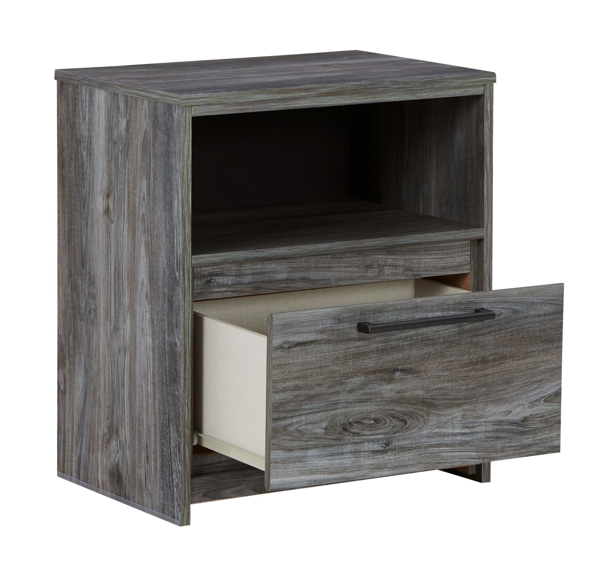 Baystorm - One Drawer Night Stand - Hornell Furniture Outlet