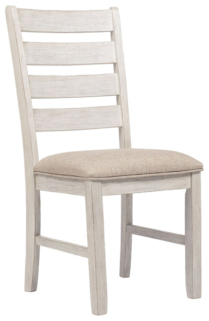 Skempton - White - Dining UPH Side Chair (Set of 2) - Hornell Furniture Outlet
