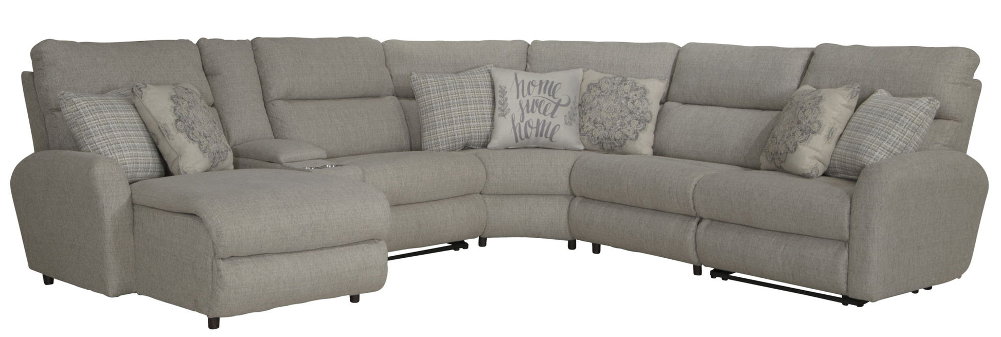 McPherson - Reclining Sectional - Hornell Furniture Outlet