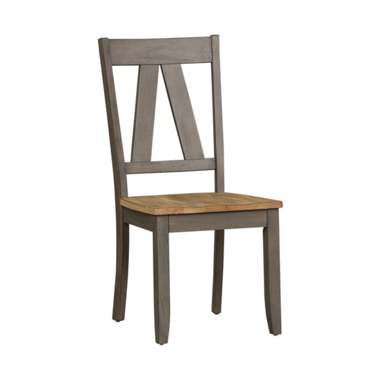 Lindsey Farm - Splat Back Side Chair (RTA) - Hornell Furniture Outlet