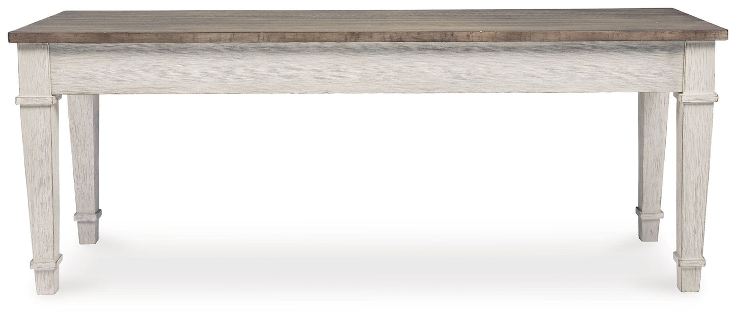Skempton - Storage Bench - White - Hornell Furniture Outlet