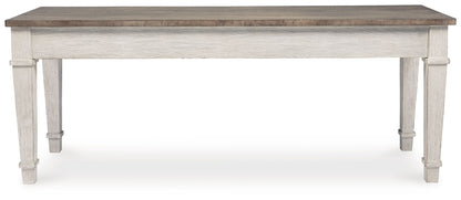 Skempton - Storage Bench - White - Hornell Furniture Outlet