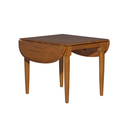 Creations - Drop Leaf Table - Dark Brown - Hornell Furniture Outlet