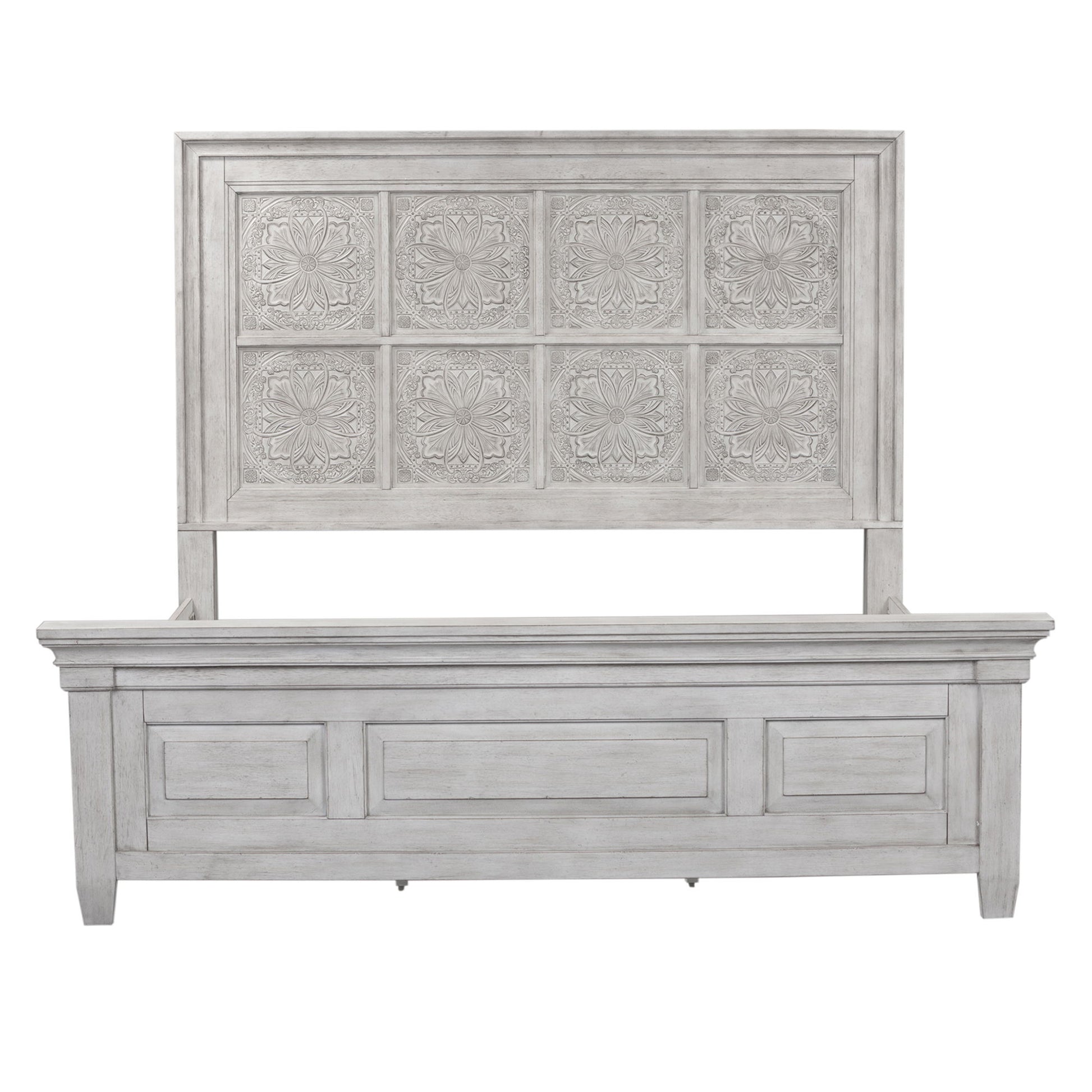 Heartland - Panel Bed - Antique Tile Panels - Hornell Furniture Outlet