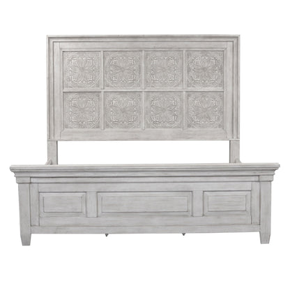 Heartland - Panel Bed - Antique Tile Panels - Hornell Furniture Outlet