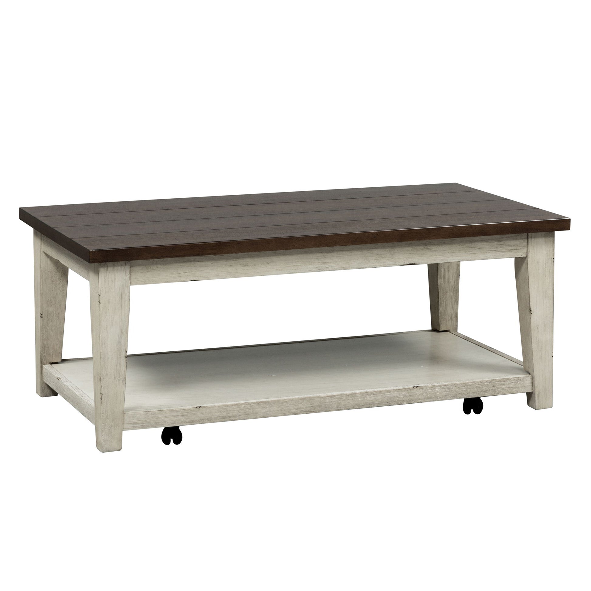 Arden Road - Rectangular Cocktail Table - Satin Cherry - Hornell Furniture Outlet