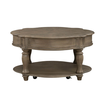 Magnolia Manor - Round Cocktail Table - Hornell Furniture Outlet