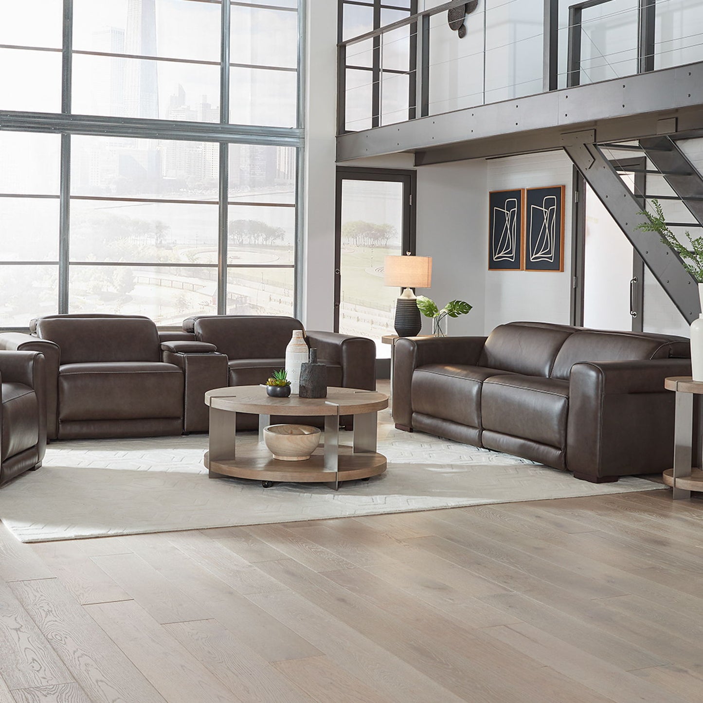 Deacon - Reclining Sofa Set - Hornell Furniture Outlet