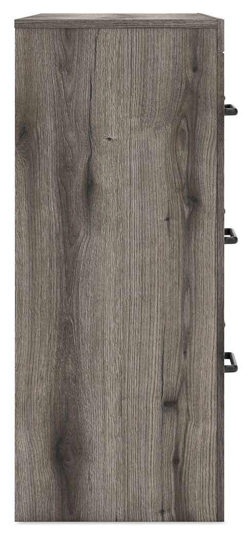 Graystorm - Brown Gray - Six Drawer Dresser - Hornell Furniture Outlet