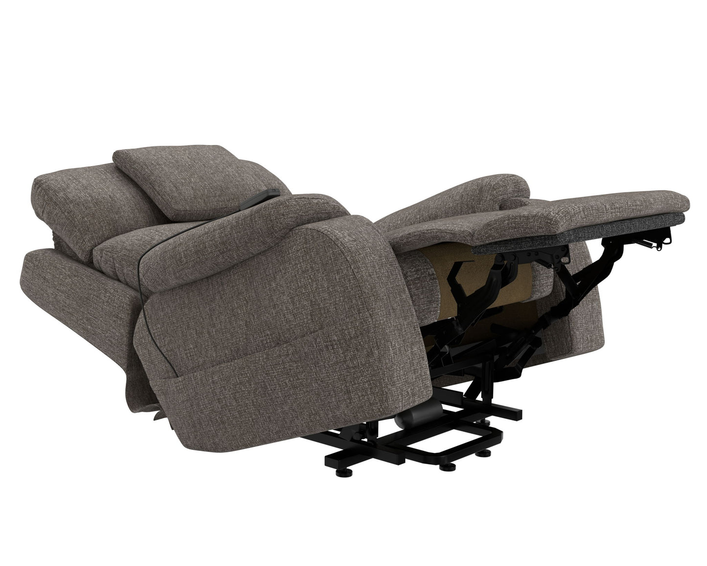 Snoozer - Power Lift Power Headrest Lay Flat Recliner With CR3 Heat / Massage / Zero Gravity - Hornell Furniture Outlet