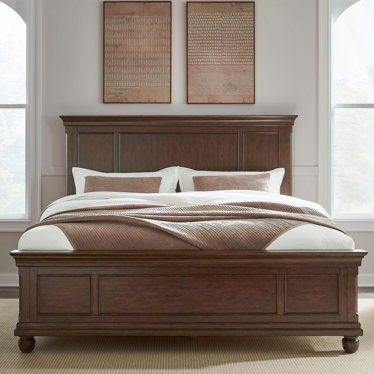 Rustic Traditions - Panel Bed - Hornell Furniture Outlet
