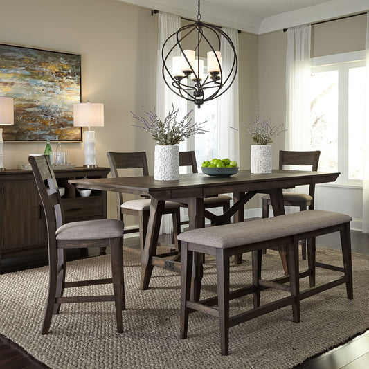 Double Bridge - Gathering Table Set - Hornell Furniture Outlet