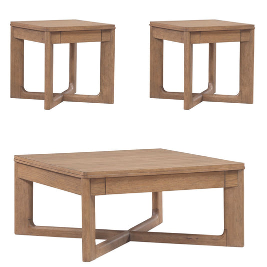 Ballentine - Optional 3 Piece Set - Brown - Hornell Furniture Outlet