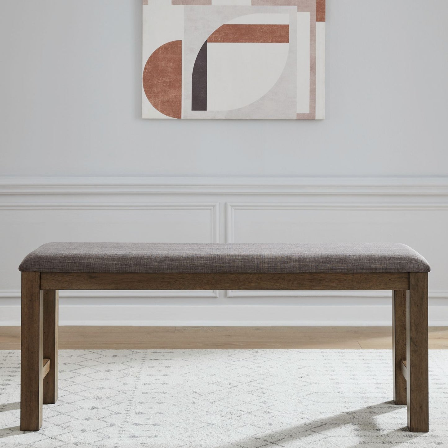 Brook Bay - Upholstered Counter Bench - Hornell Furniture Outlet